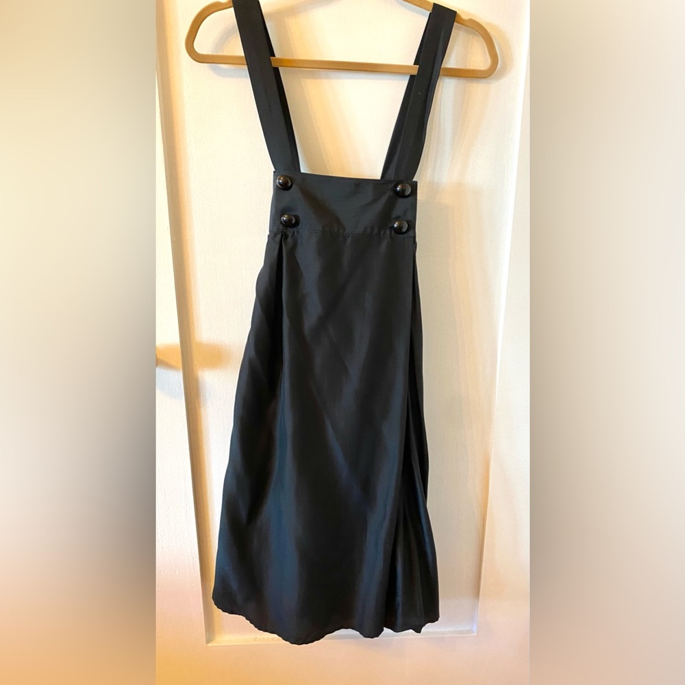Katy Rodriguez black pinafore jumper.Sz 2.